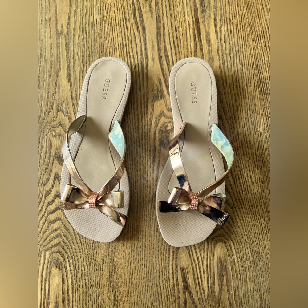 Never worn Guess Sandals
